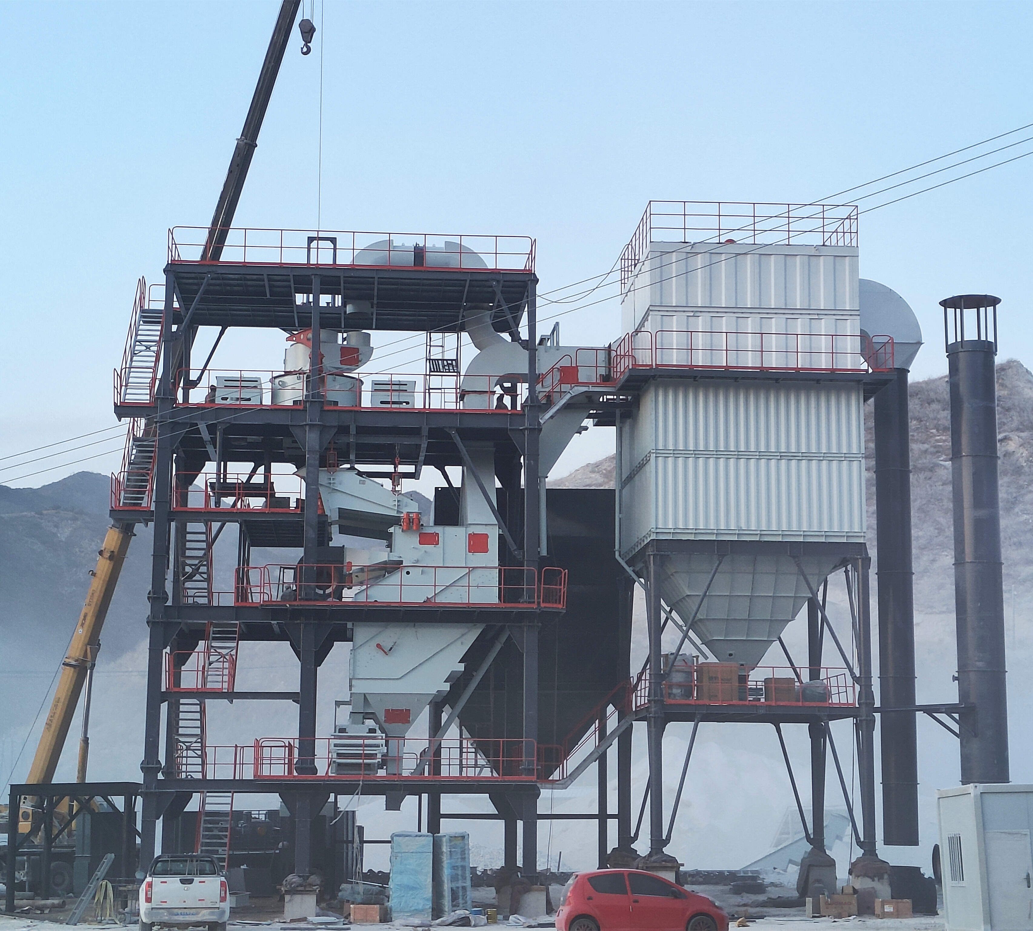 新增產能1億噸、新礦出讓50個！干法制砂樓助力機制砂生產！