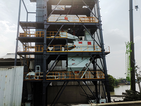 建筑垃圾制砂如何配置生產(chǎn)線？參考江蘇張家港制砂樓項目