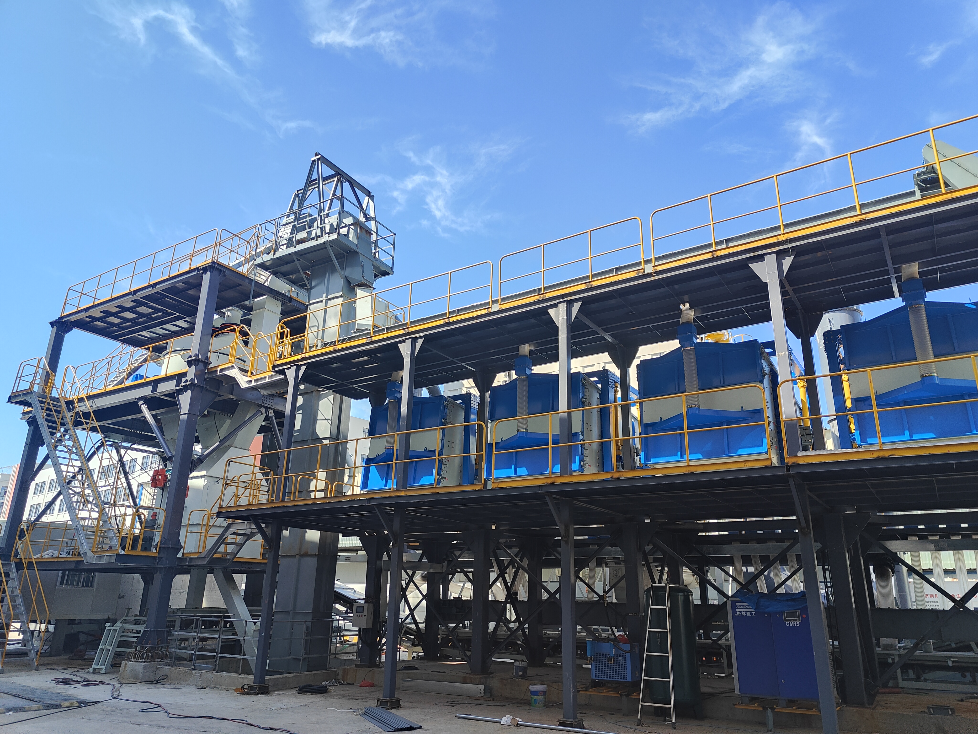 干法制砂樓：讓鋼渣變廢為寶，生產(chǎn)多元機制砂